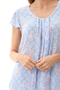 Givoni 4AF64S Samara Capri Pyjama Set (Blue)