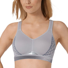 Load image into Gallery viewer, TRIUMPH TRIACTION CARDIO FLOW  BRA P EX (Back) (Light Grey)
