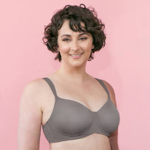 Load image into Gallery viewer, ABC  516 T- Shirt Mastectomy Bra (Cool latte) (Cool Grey) (Black)
