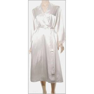 Essence Long Shawl Collar Robe 664RS (Cream)