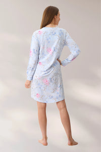 Givoni 5LB14L Larissa Short Nightie (Blue)