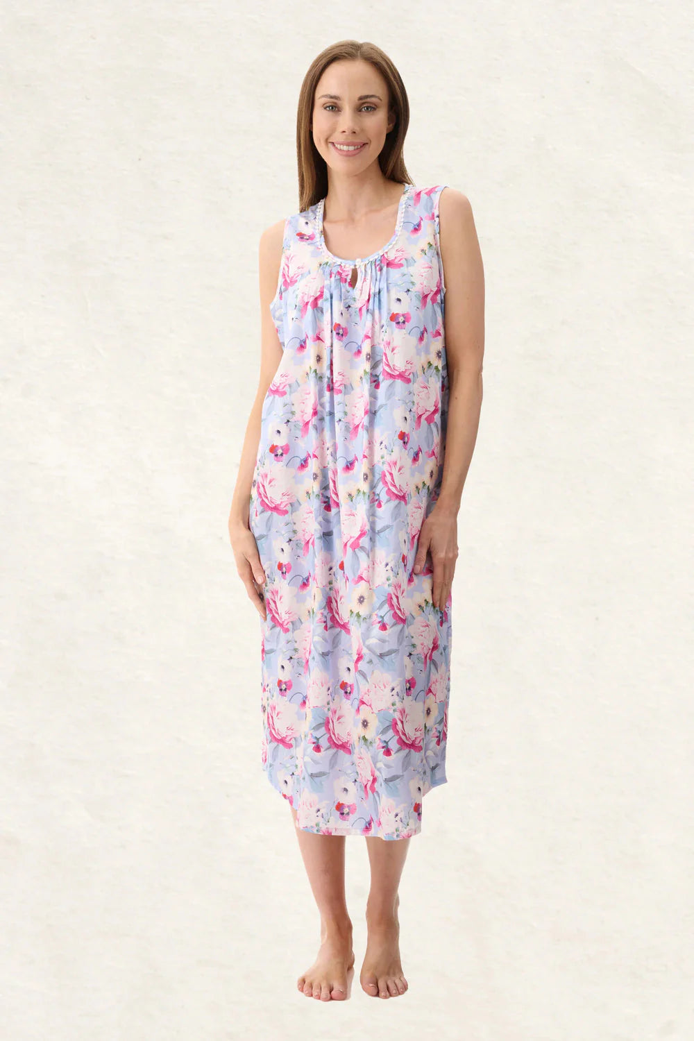 Givoni Wendy 6AC08W Mid Nightie (Blue)