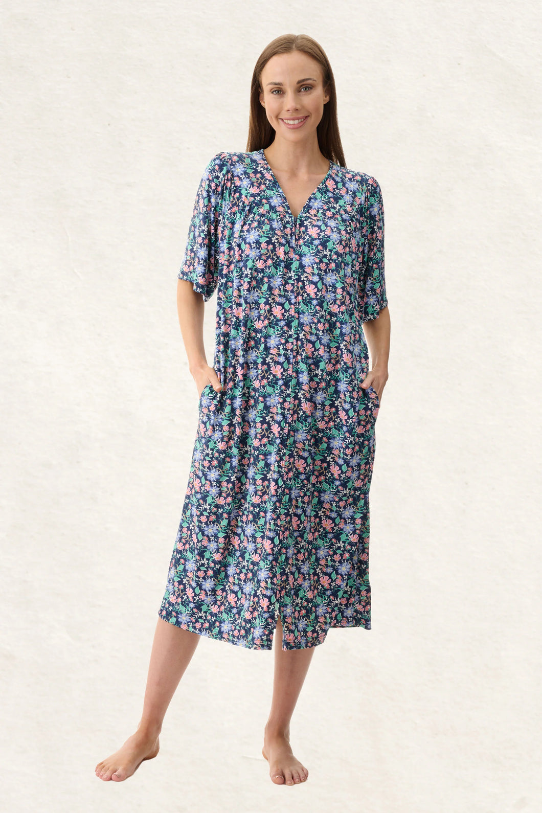 Givoni 6PP10T Tammy Zip Brunchcoat (Navy)