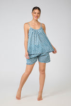 Load image into Gallery viewer, Arabella MD-742 F6 Short PJ Set (Blue Paisley)
