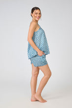 Load image into Gallery viewer, Arabella MD-742 F6 Short PJ Set (Blue Paisley)
