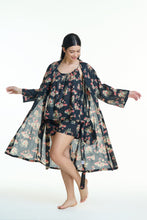 Load image into Gallery viewer, Arabella MD75 L2 Summer Cotton Robe (Black)
