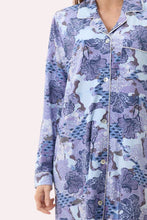 Load image into Gallery viewer, Givoni 7LZ10H -Holly Sleepshirt With Piping (Indigo)
