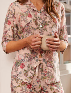 Papinelle Layla Crop PJ Set (Pink)