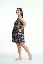 Load image into Gallery viewer, Arabella MD-866L2 Cotton Nighdress (Black)
