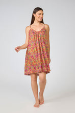 Load image into Gallery viewer, Arabella MD866P3  Short Nightie (Multi Floral)
