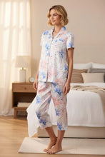 Load image into Gallery viewer, Givoni  Zanika 3/4 Satin Pyjama Set (Ivory)
