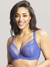 Load image into Gallery viewer, Panache Ana Stretch Lace Plunge Bra (Black) (White) (Blue Jewel)
