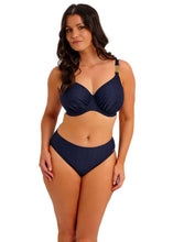 Load image into Gallery viewer, Fantasie Azores Uw Gathered Full Cup Bikini Top (Midnight)
