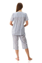 Load image into Gallery viewer, Givoni 6BV49A Astrid Short Sleeve Capri Pyjama Set (Blue)
