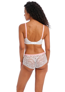 FREYA  Offbeat Underwired Side Support Bra (White)