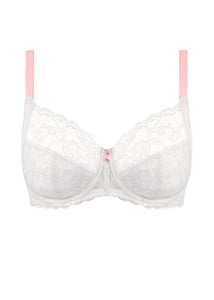 FREYA  Offbeat Underwired Side Support Bra (White)