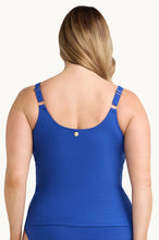 Load image into Gallery viewer, Artesands Aria Delacroix Cross Over Tankini Top (Cobalt)
