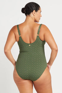 Artesands Melliflous Delacroix One Piece Swimsuit (Khaki)
