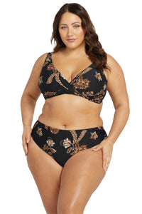 Artesands Chantique Monet Curve Fit Mid Rise PANT - (Black)