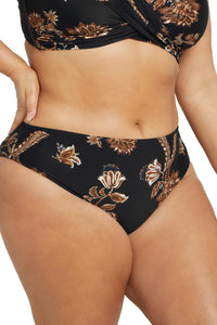 Artesands Chantique Monet Curve Fit Mid Rise PANT - (Black)