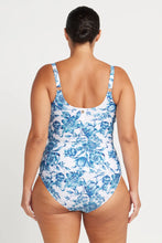Load image into Gallery viewer, Artesands Bois De Croix Delacroix Multifit Cup Tankini Top (Blue)
