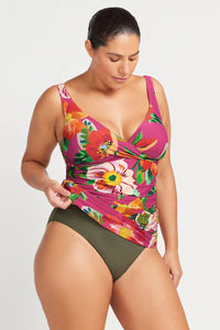 Artesands Le Recife Delacroix Multifit Cup Tankini Top (Pink)