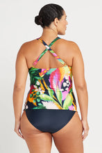Load image into Gallery viewer, Artesands Chelona Raphael E / F Cup Underwire Tankini Top (Navy)
