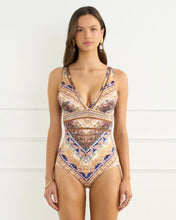 Load image into Gallery viewer, Aqua Blu  Entramado Eve One Piece (Multi)
