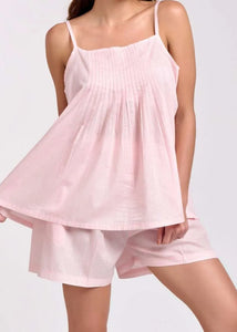 Arabella MD752CP 100% Cotton Short Pyjama (Pink Gingham)