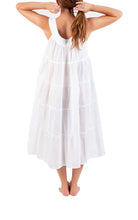 Load image into Gallery viewer, Arabella MD 764 Cotton Nightie/Dress  (White)
