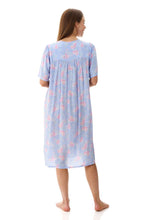 Load image into Gallery viewer, Givoni 6AF21J Jessica Short Sleeve Short Nightie (Blue),
