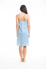 Load image into Gallery viewer, VICTORIAS DREAM Bendigo Frilly Nightie (Indigo)
