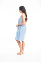 Load image into Gallery viewer, VICTORIAS DREAM Bendigo Frilly Nightie (Indigo)
