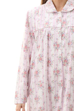 Load image into Gallery viewer, Givoni 5FL70B Beth Mid Cotton Flannel Nightie (Pink)

