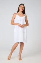 Load image into Gallery viewer, Arabella MD 866W  Short Nightie/ Dress (White)
