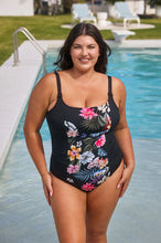 Load image into Gallery viewer, Capriosca Chlorine Resistant One Piece Carnival  (Black)
