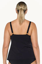 Load image into Gallery viewer, Capriosca Carnival Tank Tankini (Black)
