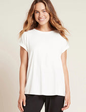 Load image into Gallery viewer, Boody Downtime Lounge Top - OUTERWEAR (White) (Black)
