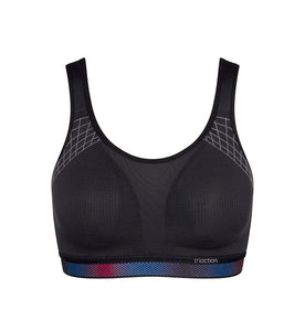 TRIUMPH TRIACTION CARDIO FLOW MINIMISER BRA  P EX (Back) (Sky Blue)