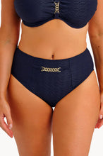 Load image into Gallery viewer, Fantasie Azores High Waist Bikini Brief (Midnight)
