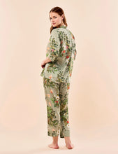 Load image into Gallery viewer, Papinelle x Karen Walker Love Letter Crop PJ Set (Sage)
