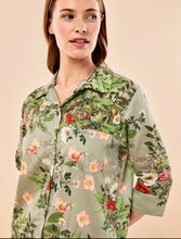 Load image into Gallery viewer, Papinelle x Karen Walker Love Letter Crop PJ Set (Sage)
