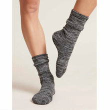 Load image into Gallery viewer, Boody Women's Bamboo Bed Socks (Black Marle)
