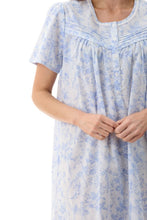 Load image into Gallery viewer, Givoni 6BV37E Eliza Short Sleeve Short Nightie (Blue)
