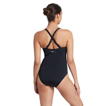 Load image into Gallery viewer, Zoggs Multi-way chlorine resistant one Piece (Black)
