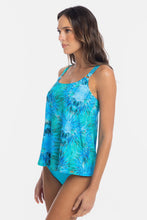 Load image into Gallery viewer, Togs Ulysses A-Line Mastectomy Friendly Tankini Set (Aqua)
