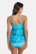 Load image into Gallery viewer, Togs Ulysses A-Line Mastectomy Friendly Tankini Set (Aqua)
