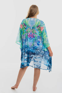 Togs Granada Mesh Kaftan (Blue)