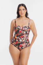 Load image into Gallery viewer, Togs Valencia Bandeau Mastectomy Friendly Swimsuit (Multi)
