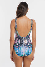 Load image into Gallery viewer, Togs Gaia Reversible Square Neck Swimsuit (Multi)
